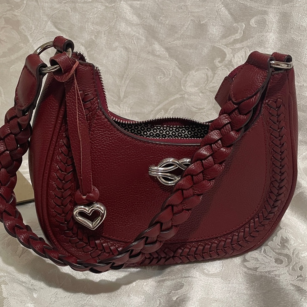 Brighton Finn Convertible bag Interlok Braided Strap Bag